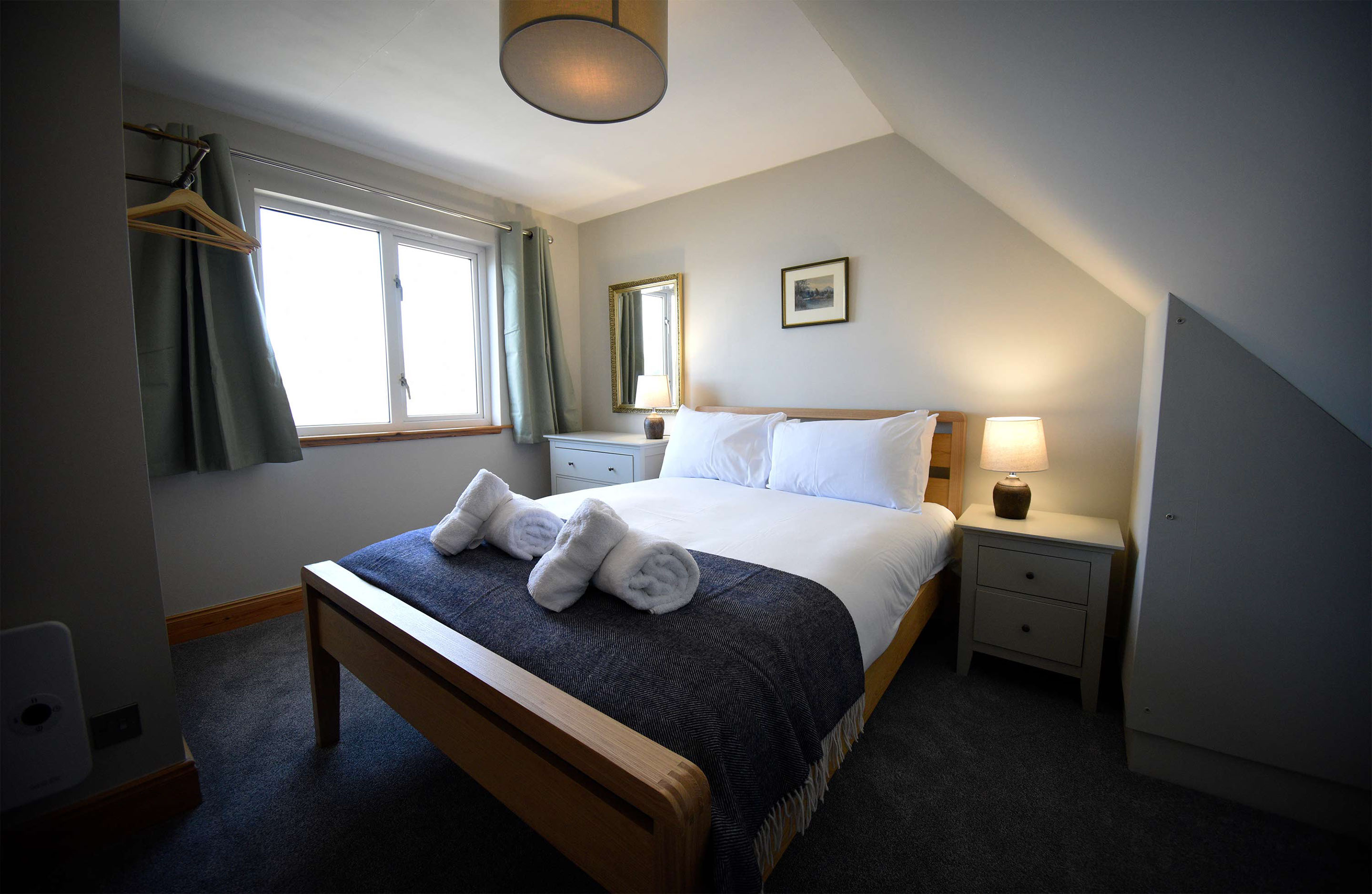 Our self catering apartment suite is open plan design with spacious living room and kitchenette